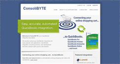 Desktop Screenshot of consolibyte.com